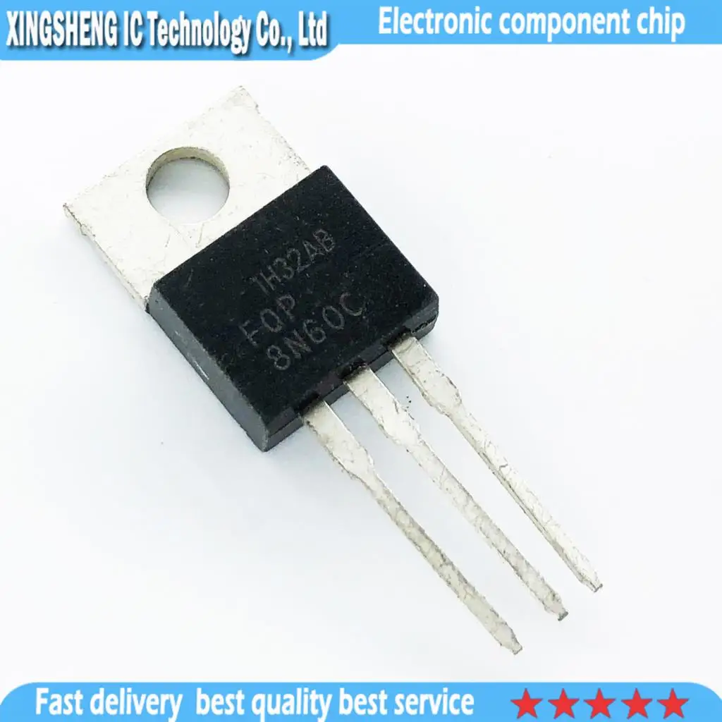 10PCS/LOT FQP8N60C FQP8N60 8N60C TO220