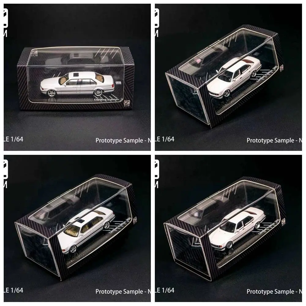 ما قبل البيع DCM 1:64 Low Rider E32 7-Series / E34 5-Series / E38 7-Series L7 Diecast Metal Car Limited Colletible 14+