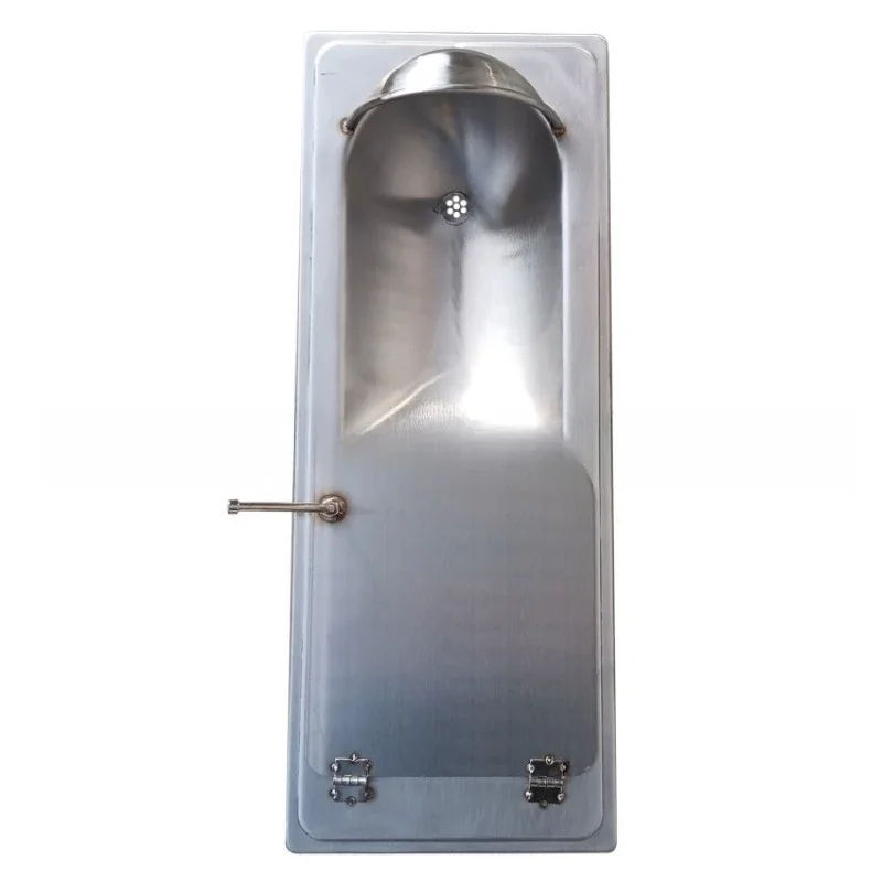 304 stainless steel urine separation rural toilet renovation dry and wet separation squatting pit without water flushing