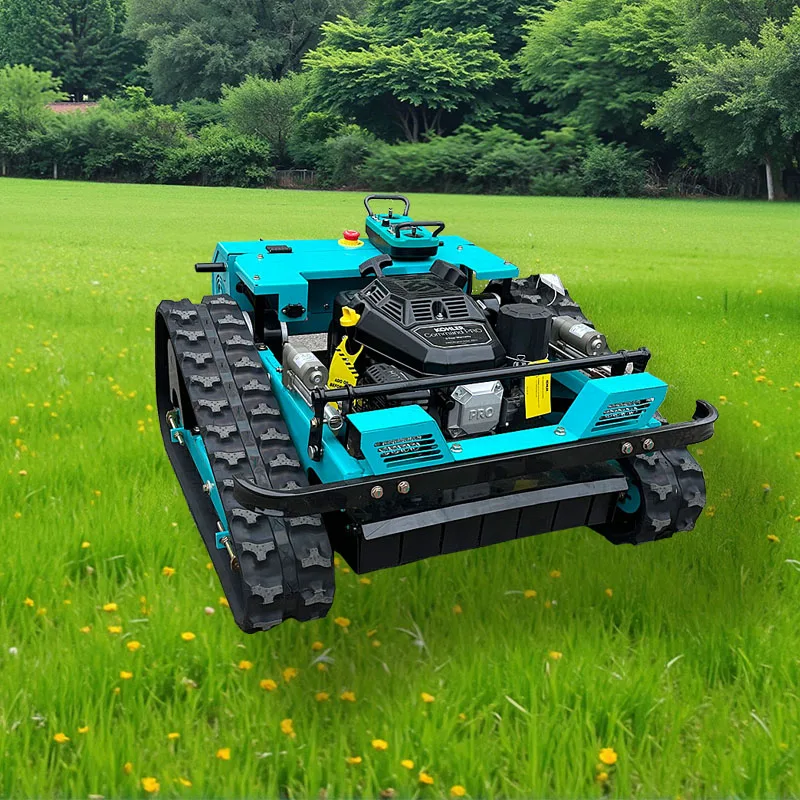 

Customized Self-propelled Crawler Lawn Mower Orchard Home Garden 500mm Small Crawler Remote Control Lawn Mower
