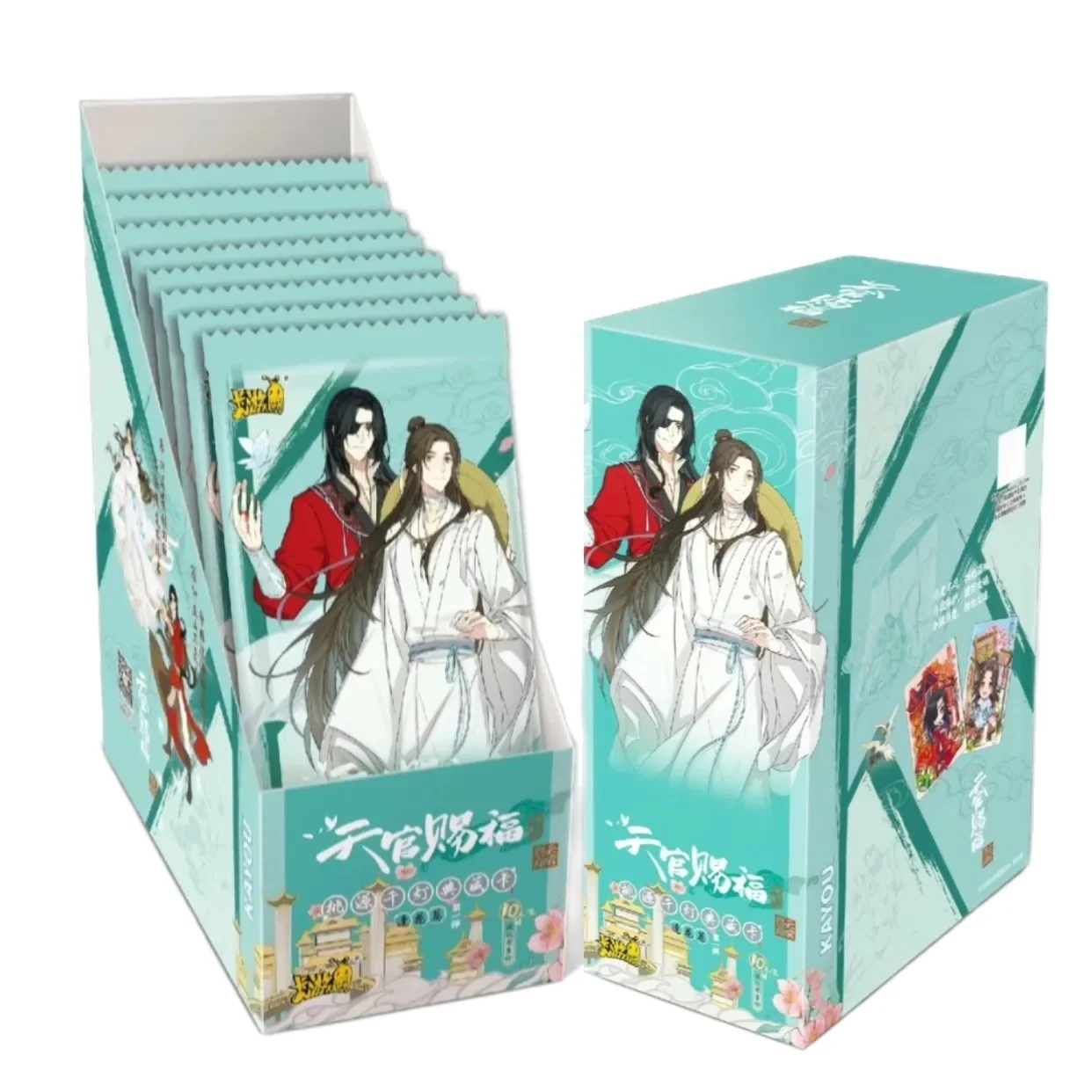 

Набор карт Heaven Official's Blessing Thousand Lights Collection, голографическая карта Xie Lian & Hua Cheng CP ﻿