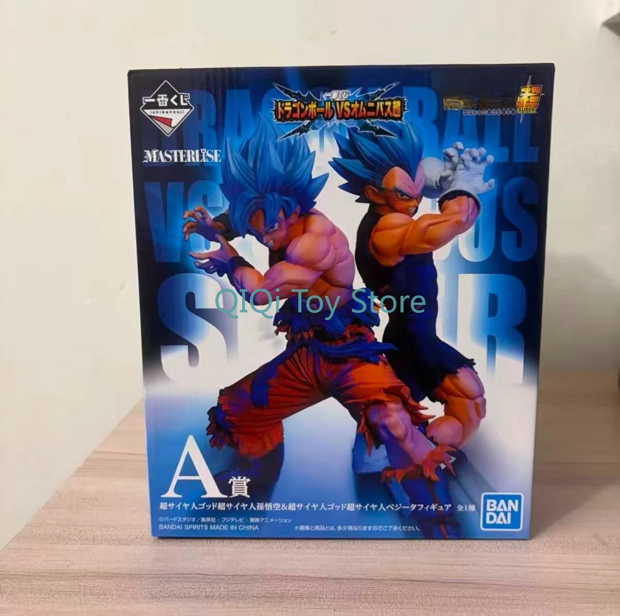 

Bandai First Reward Red Dragon Set A Reward Super Blue Wukong Vegeta Double Set Model Hand-made