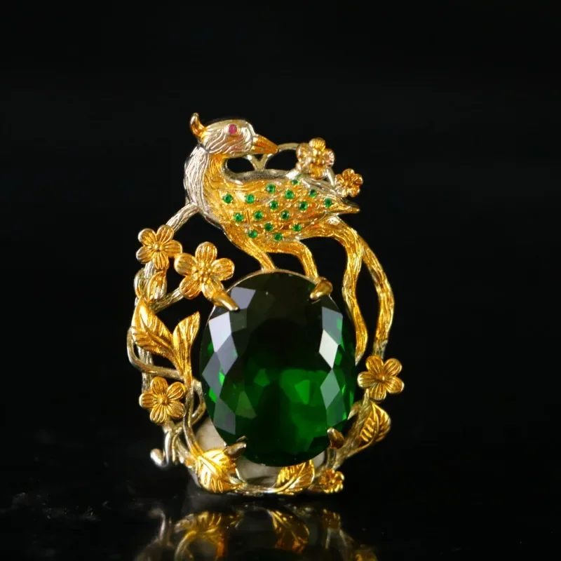 

Natural High Ice Green Pendant, Exquisite Fashion Women's Necklace Jewelry