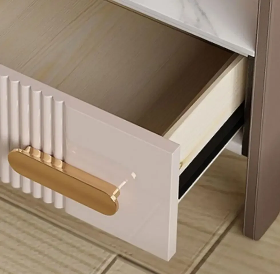 Multifunctional Sense Smart Bedside Table with Wireless USB Charging