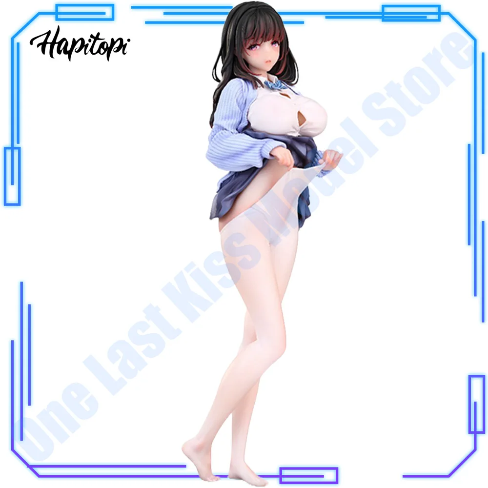 In Stock Hapitopi Original Genuine Bathroom Sister 27.5cm Following Eyes Thermochromic Paint Sexy Anime Girl Model Toy Figures