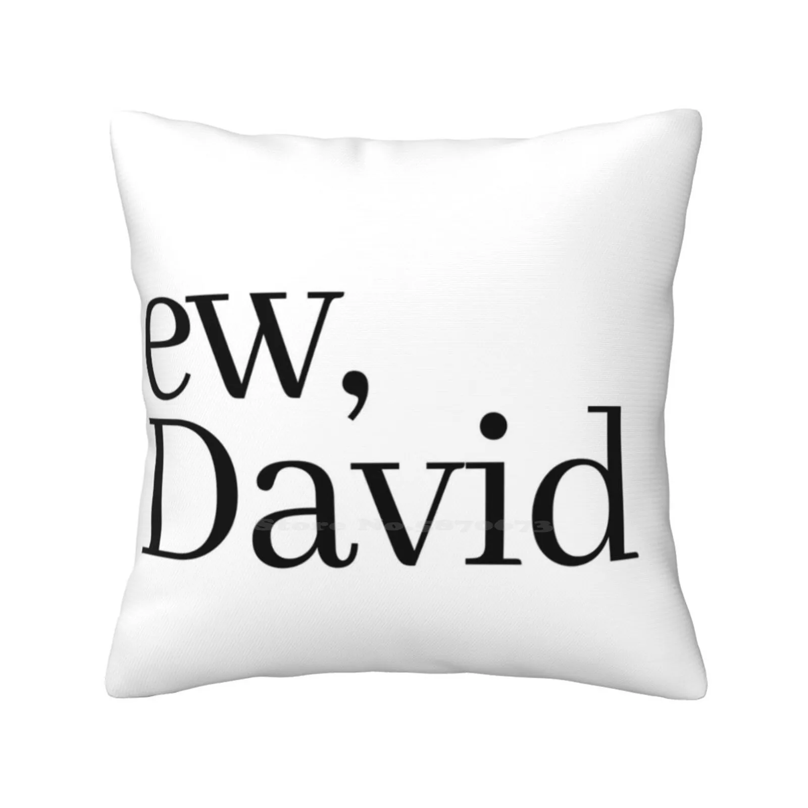 Ew , David Fashion Sofa Throw Pillow Cover Pillowcase David Alexis Moira Johnny