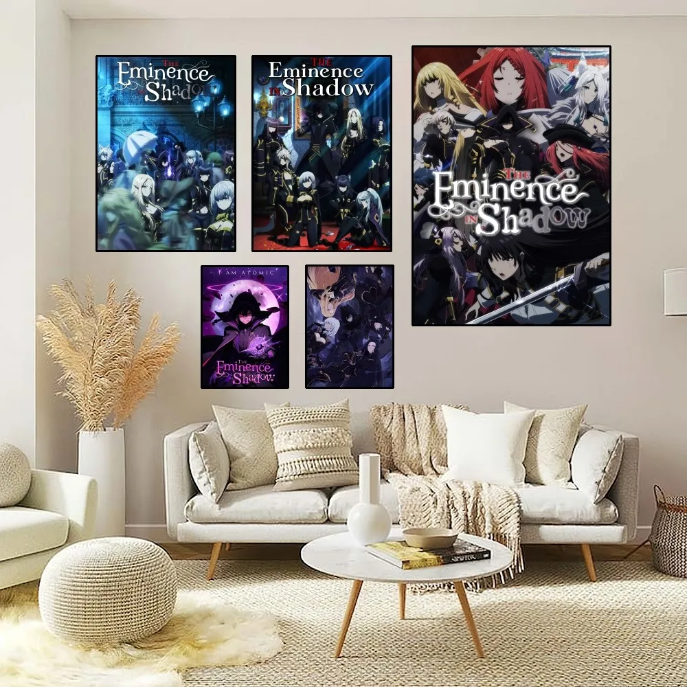 Bilibili The E-Eminence in Shadow Poster Home Room Decor Aesthetic Art Wall Painting Stickers