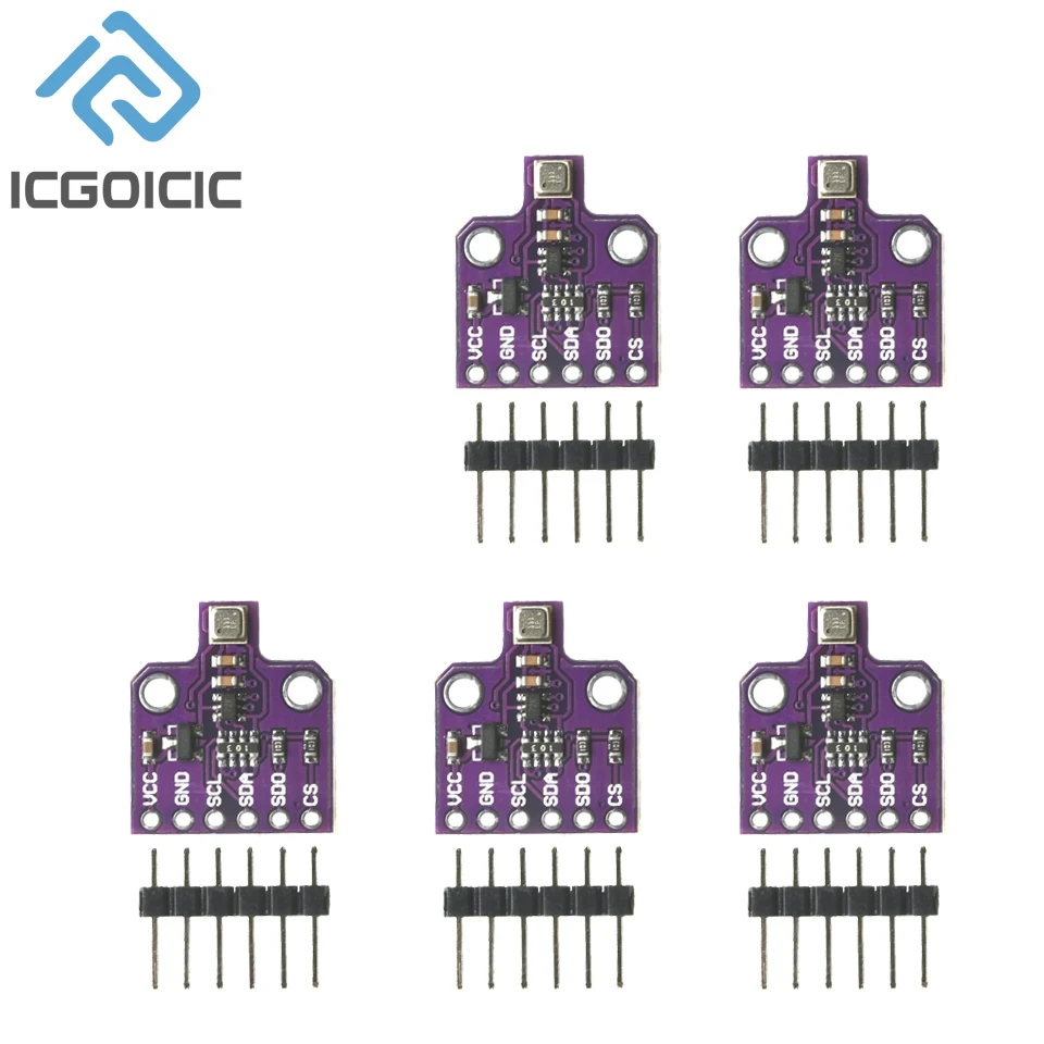 1-10pcs BME680 Digital Temperature Humidity Pressure Sensor CJMCU-680 High Altitude Sensor Module Development Board