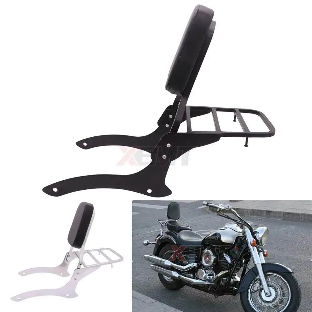 Motorcycle Backrest Sissy Bar For Yamaha V-Star DragStar 1100 XVS1100 Custom 2000-2011