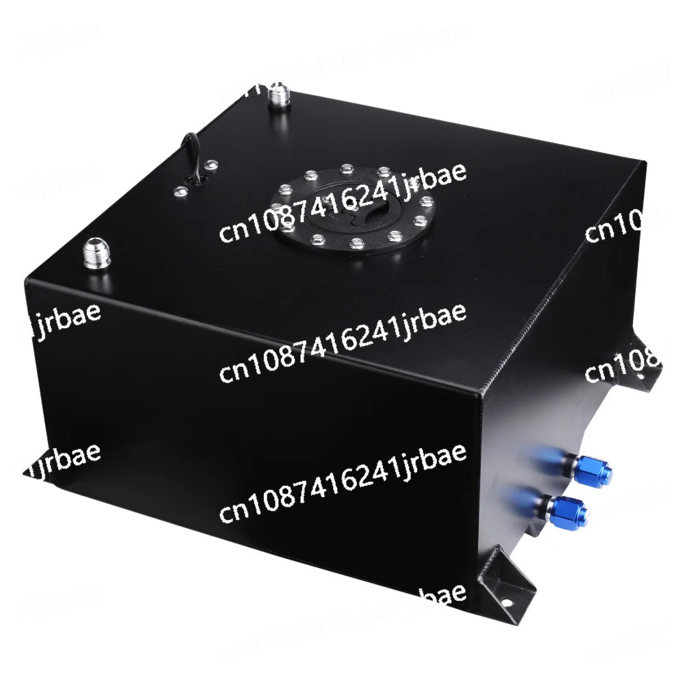 

40L auxiliary fuel tank aluminum alloy buffer tank mirror polished battery plastic cover with sensor fuel tank