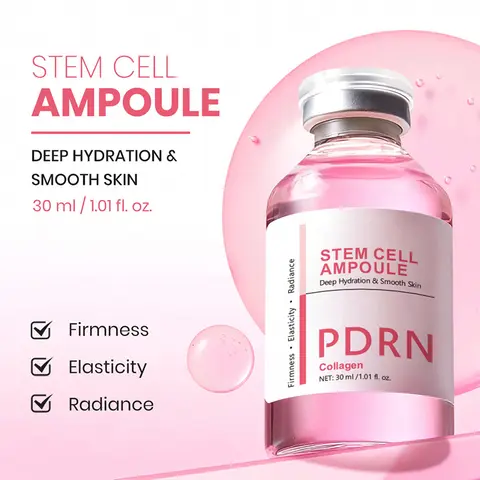 PDRN Salmon DNA Serum Ampoule Advanced Skincare Deep Repair Renew Skin Brighten Tone Strengthen Barrier Firming Facial Essence