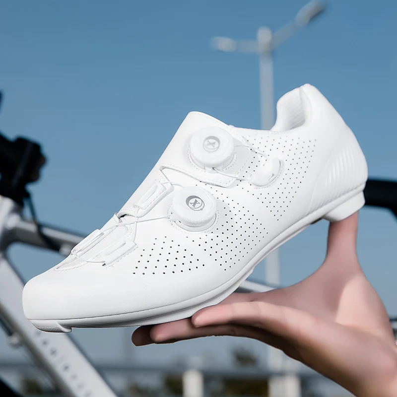 

Bicycle professional riding shoes new comfortable four seasons unisex anti slip wear-resistant breathable highway cycling shoes