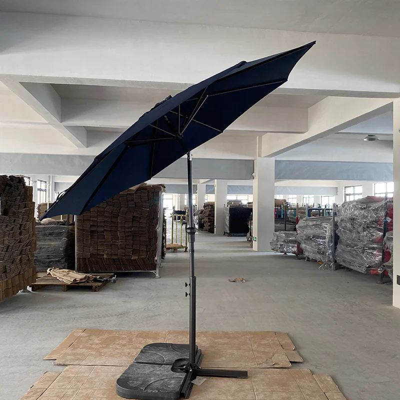 Modern Outdoor Sun Shade Parasol With Dust Proof Fabric For Patio Garden Hotel & Park Use-Sale