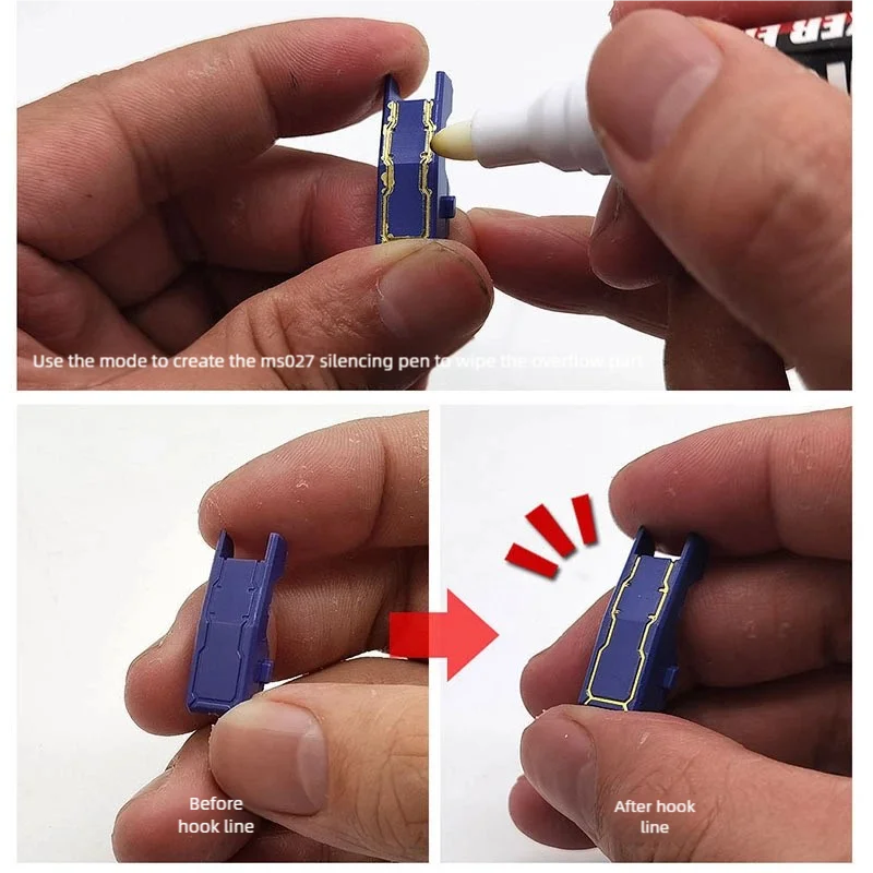 MS043 Oily Model Marker Extra-fine Hook Liner Assembly Model Building Tools For Military Paint Tool Hobby DIY