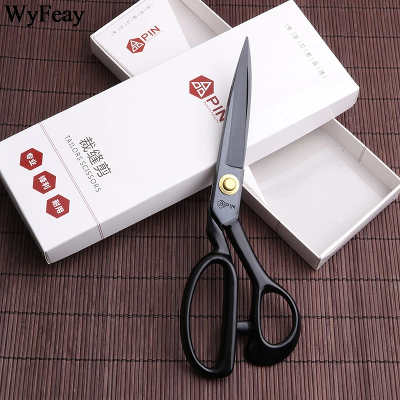 Professional High Carbon Steel Tailor Scissors Gadget Cuts Straight Guided Fabric Scissor Tailor's Scissors Embroidery Shears