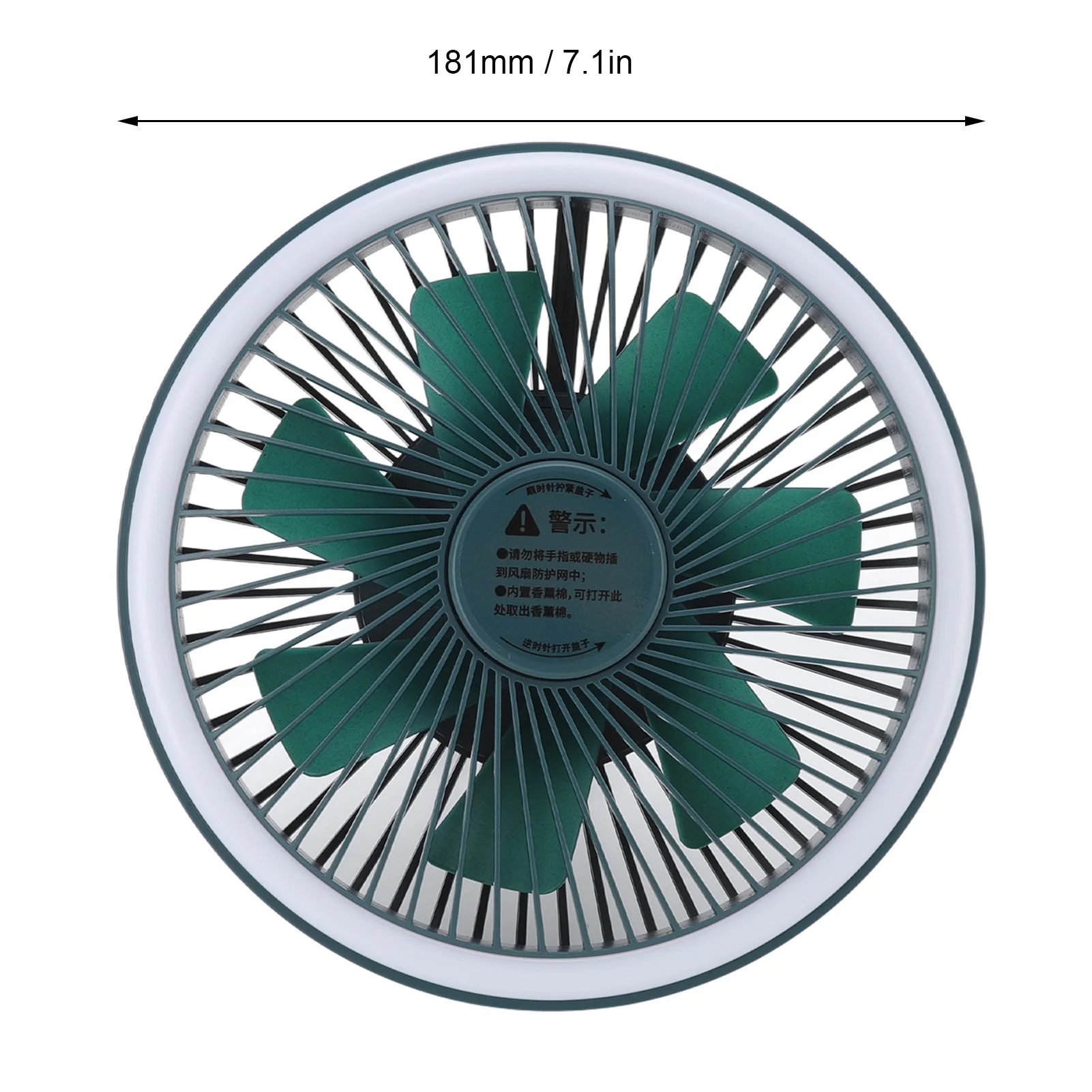 Camping Fan Portable Remote Control USB Charging Three Speed Wind Wall Mounted Mini Small Electric Ceiling Fan