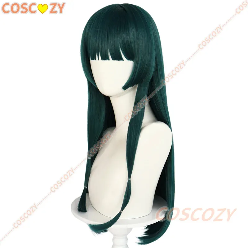 Anime The Apothecary Diaries S2 Maomao Cosplay Wig Women Girls Long Straight Green Hair Kusuriya No Hitorigoto Halloween Props