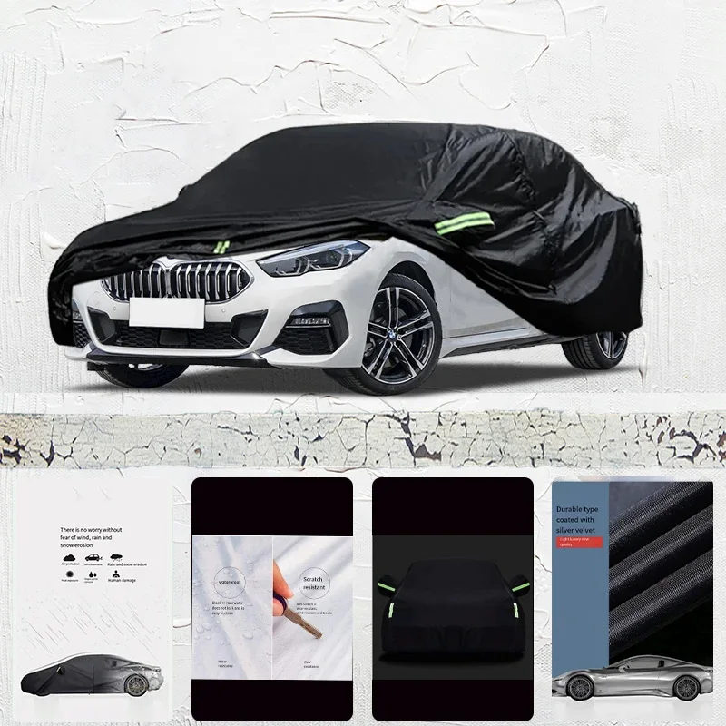 

For-BMW-2-Series-Car-cover-Exterior-Car-Cover-Black-Outdoor-Protection-Full-Car-Covers-Waterproof
