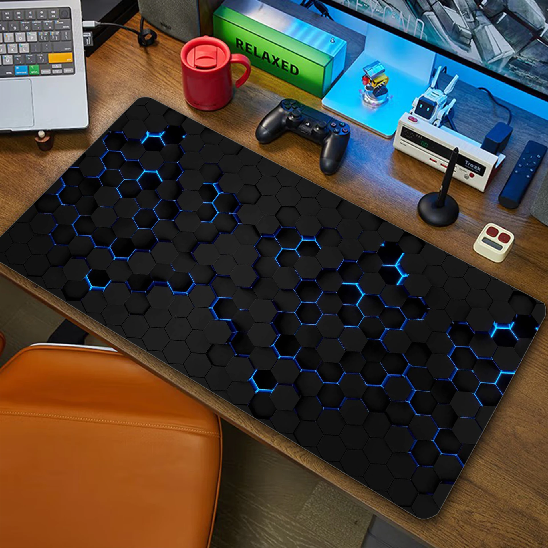 

Geometric Pc Gamer Mouse Pad Natural Rubber Gaming Mousepad XXXL Large Rubber Desk Mat Anti-slip Keyboard Pads Speed Mouse Mat