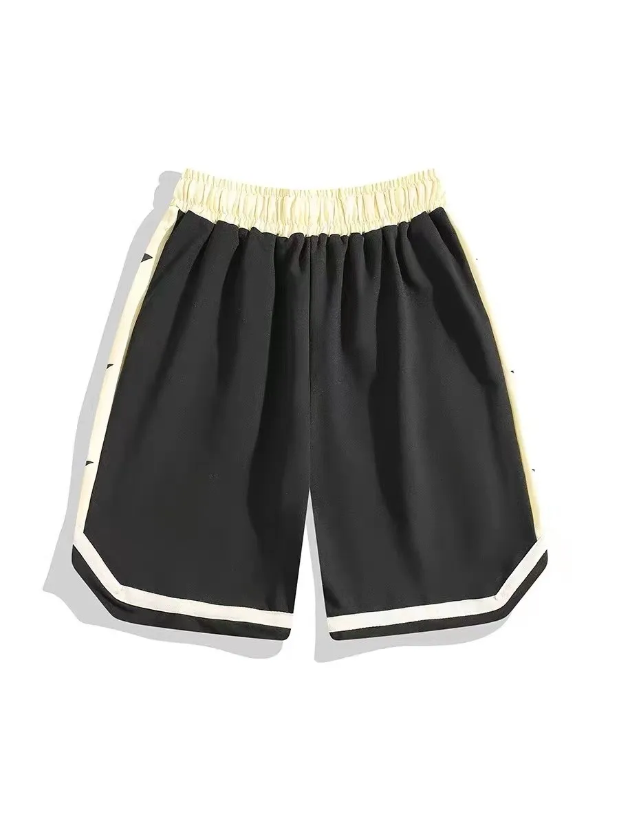 Shorts Men's Summer Thin Vintage Vintage Over Knee Loose Casual Sports Basketball Split Pants