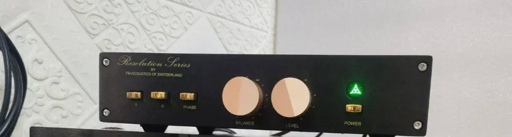 AMXEKR Reference FM255 Class A Preamplifier RCA Balanced XLR HIFI Preamplifier for Amplifier Audio