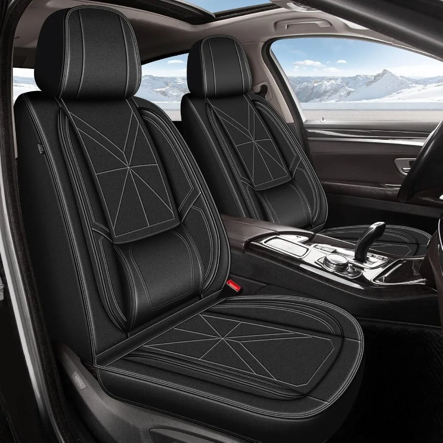 

Чехлы на автомобильные сиденья, полный комплект, подходят для VW Volkswagen Tiguan 20092025 2026: 5-местные автомобильные аксессуары для интерьера, водонепроницаемая искусственная кожа V