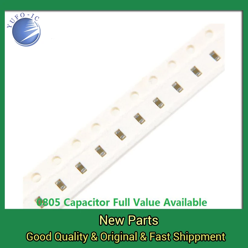 200pcs 2.2UF 4.7UF 10UF 22UF 33UF 47UF 106 225 226 336 476 475  0805 Ceramic Capacitor Kit K/M/Z 50V 16V X7R