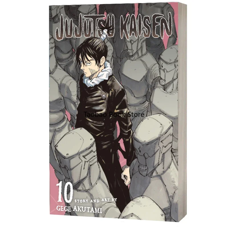Comic Book 10 Volume Jujutsu Kaisen Japan Youth Teens Fantasy Science Mystery Suspense Manga Comic English Book