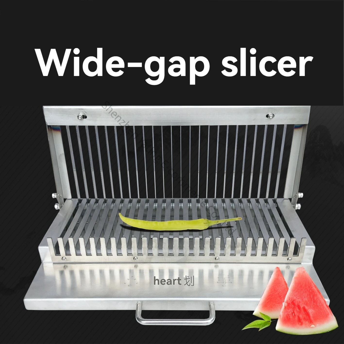 Liangpi Machine Cutting Thickened Stainless Steel Hand Pressure Small Tofu Loofah Duck Blood  Starch Sausage Cutter Processing