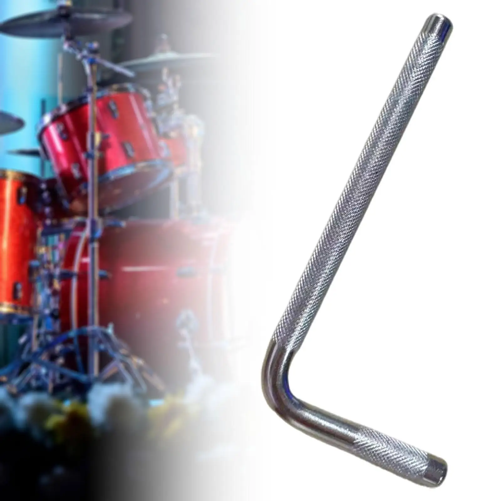 Drum Clamp Rod Metal L Arm Mount Extension Bracket Drum Parts for Professional Drum Set