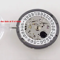 Left Handed  NH35A Automatic Mechanical Movement Lefty Auto Date Fit 9 o'clock Crown Case 21600 BPH Hacking Seconds