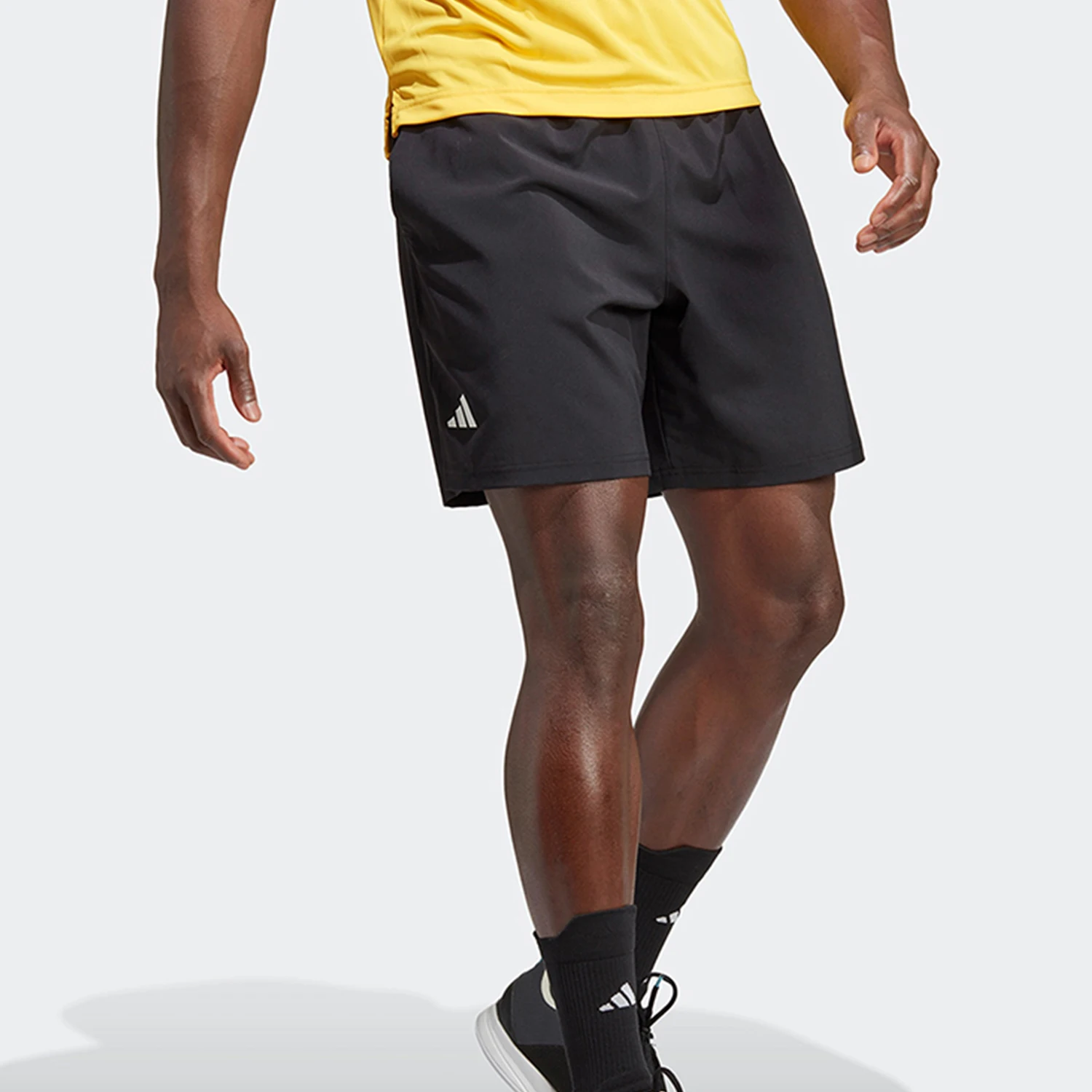 شورت Adidas الرسمي الأصلي للصيف للرجال للتدريب على التنس منسوج للتنفس HS3282