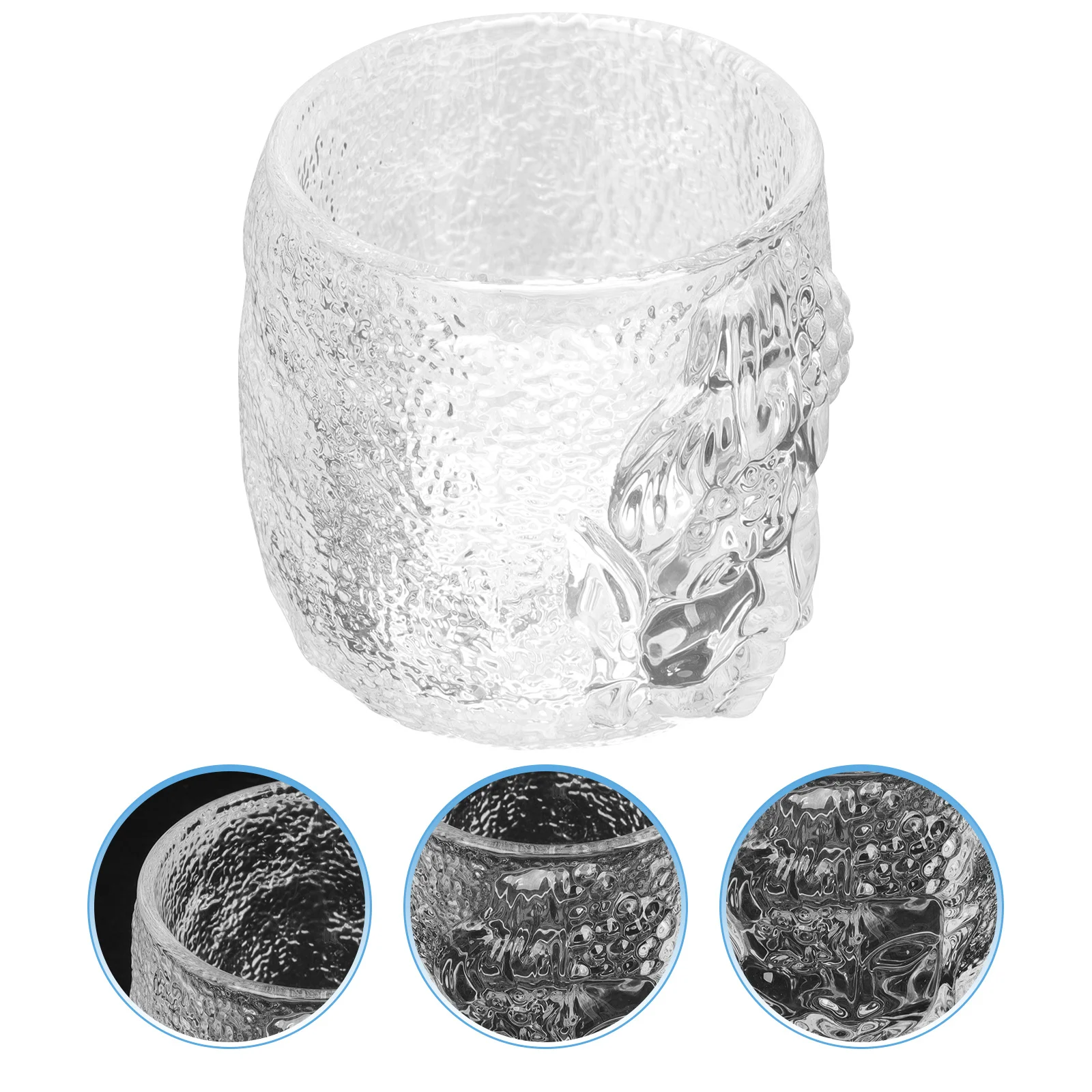 

Crystal Glass Tea Cup Exquisite Pattern Design Sturdy Insulated Double Walled High Temperature Firing Elegant Generous