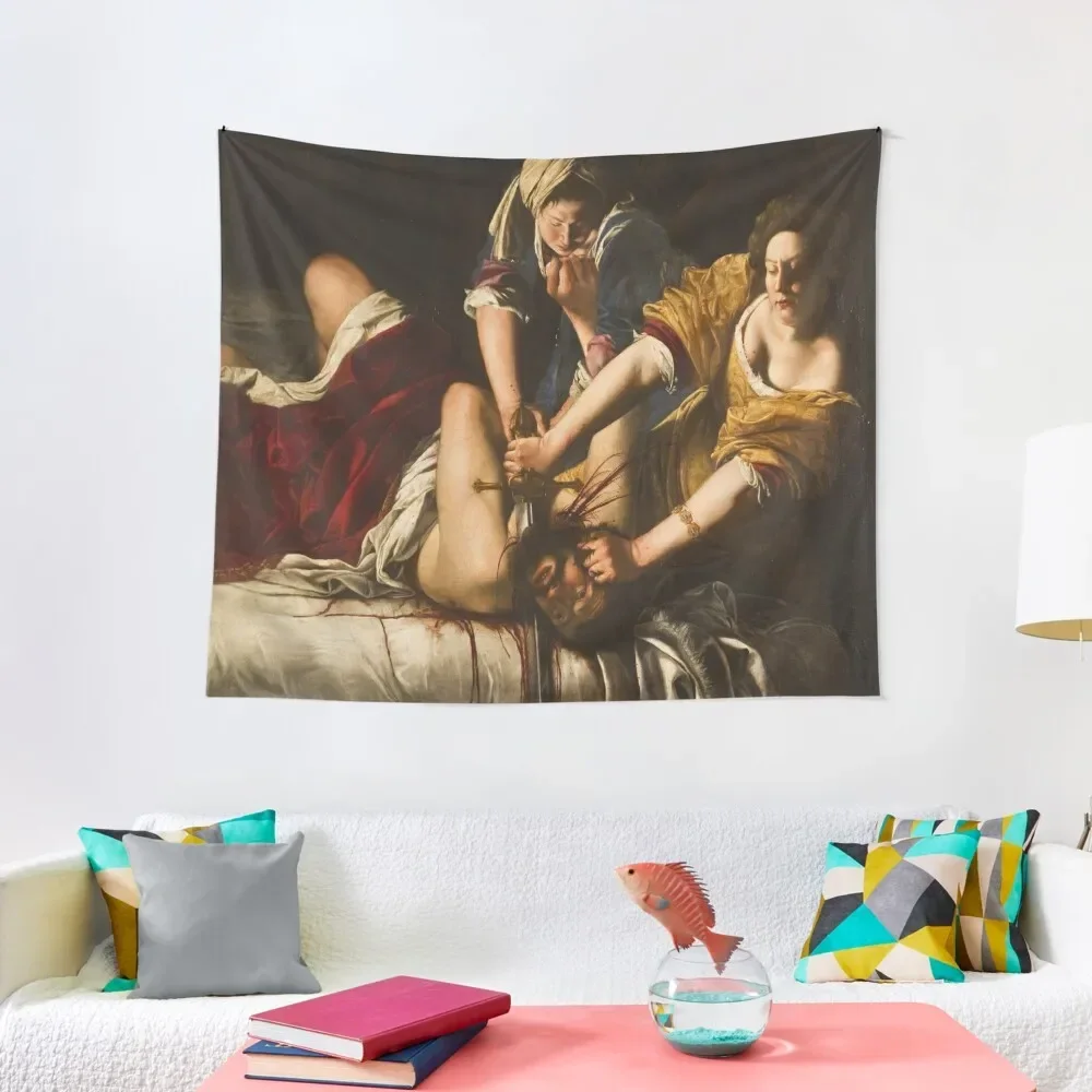 

Artemisia Gentileschi's Judith Slaying Holofernes Tapestry Outdoor Decoration Cute Room Things Tapestry