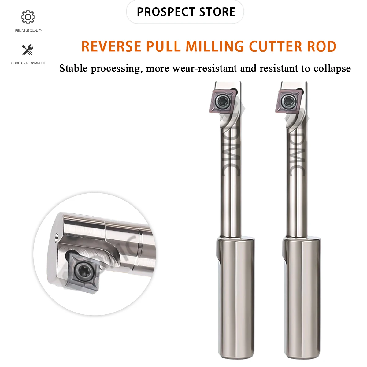 M10-1810-C16 Reverse Countersunk Blade Machining Center Milling Cutter Rod CCMT060204 CCMT09T304 CNC Lathe Cutting Insert Tools