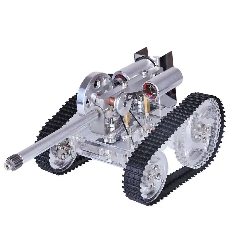 Stirling Motor Tank Modell Experiment Wissenschaft Bildung Spielzeug Geschenk