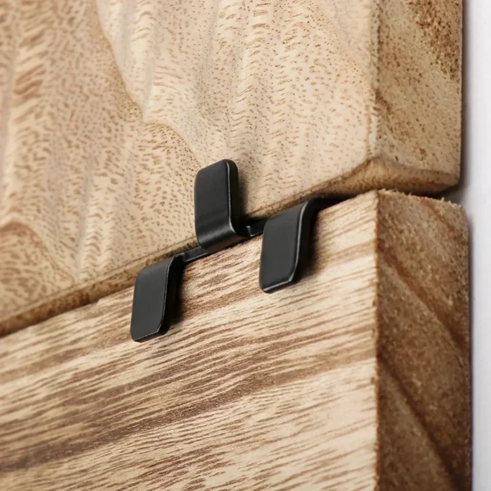Stainless Steel U-shaped Corner Bracket Hanging Hook Door Ceramic Tile Display Holder Buckle Furniture Joint Fastener Hardware