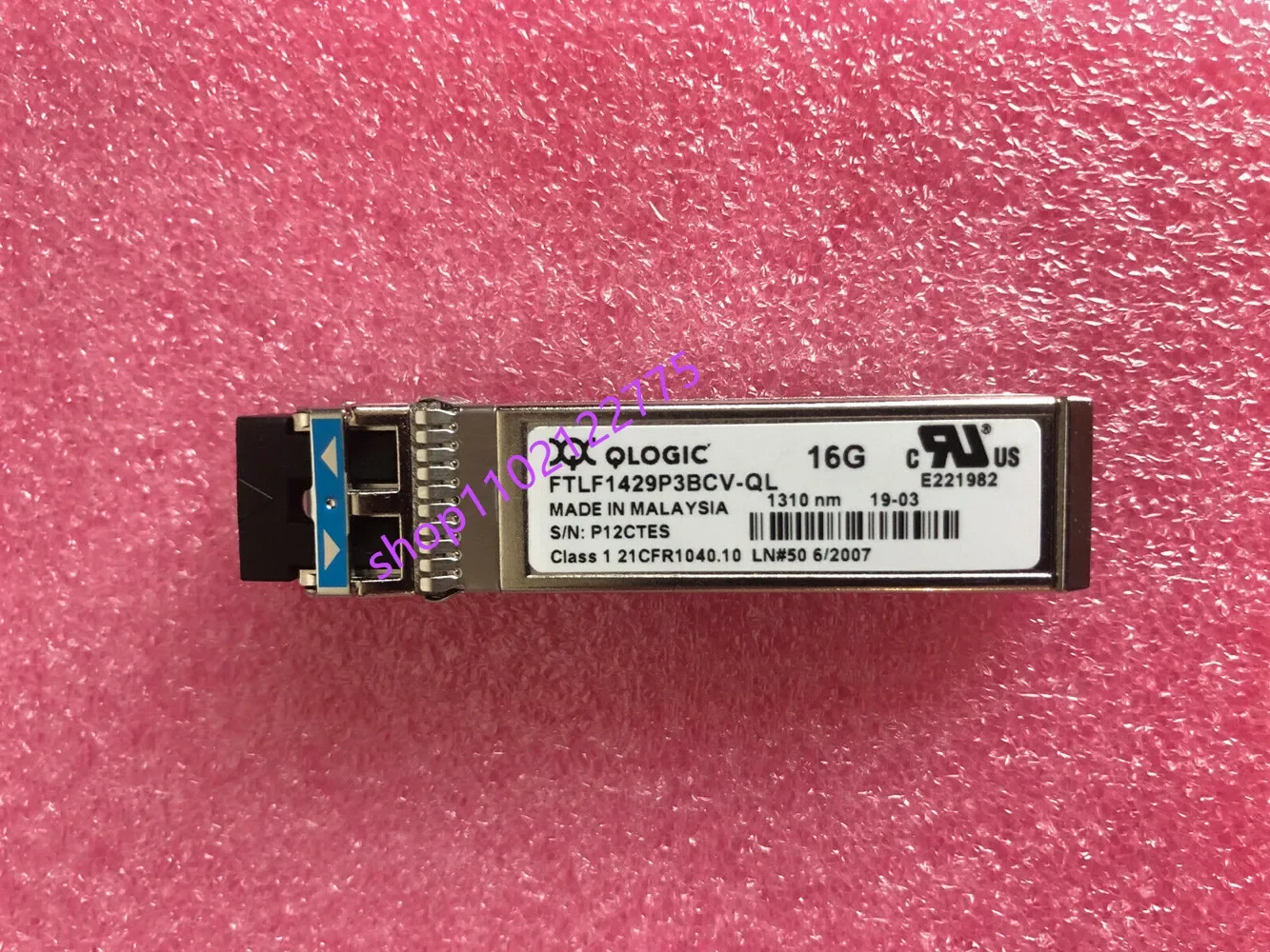 

Qlogic 16gb SFP/FTLF1429P3BCV-QL/1310nm 10KM LR/16g Single Mode Optical Transceiver/QLOGIC Optical Network Card Module