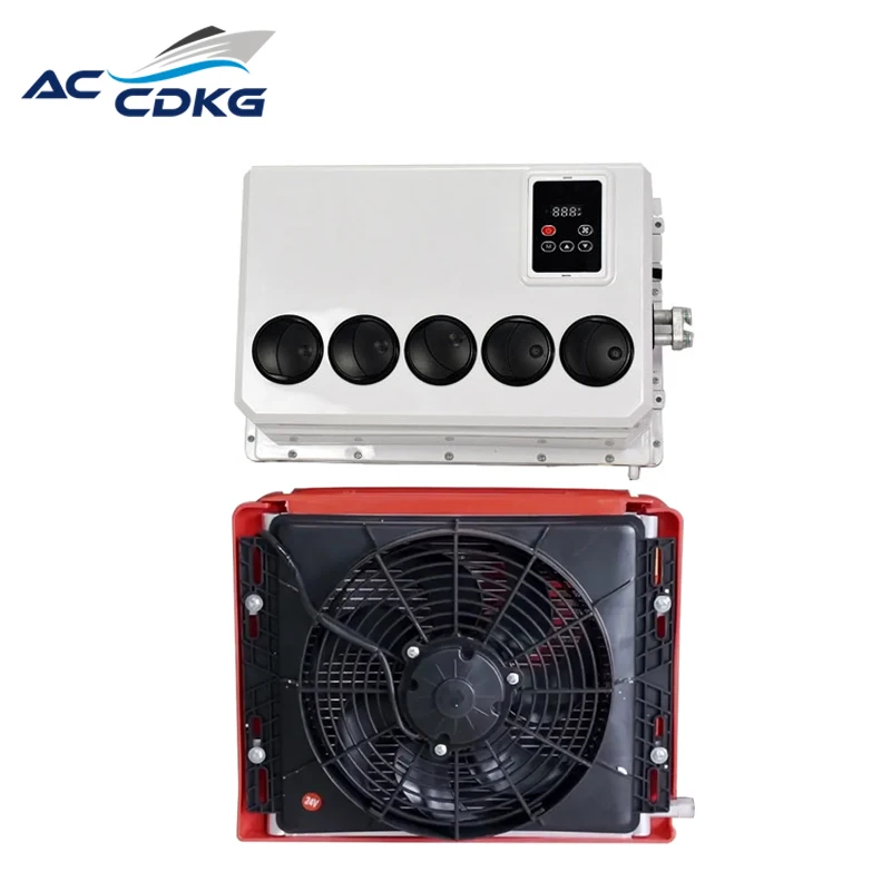 

Универсальный автомобильный мини-кондиционер 12В 24В для автофургонов, легковых и грузовых автомобилей