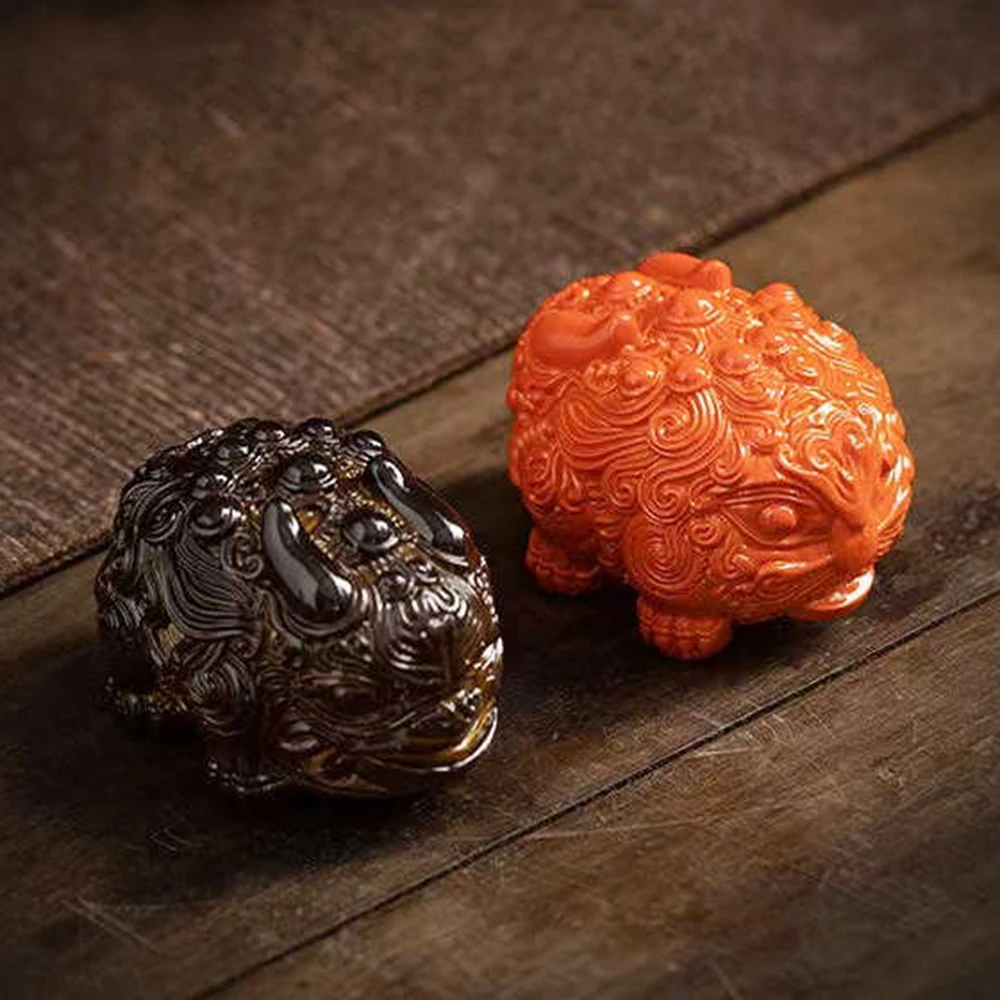 Color changing tea pet, Resin brave troops fortune ornament, Creative Tea toys, Tea ceremony accessories, Tea table decorations