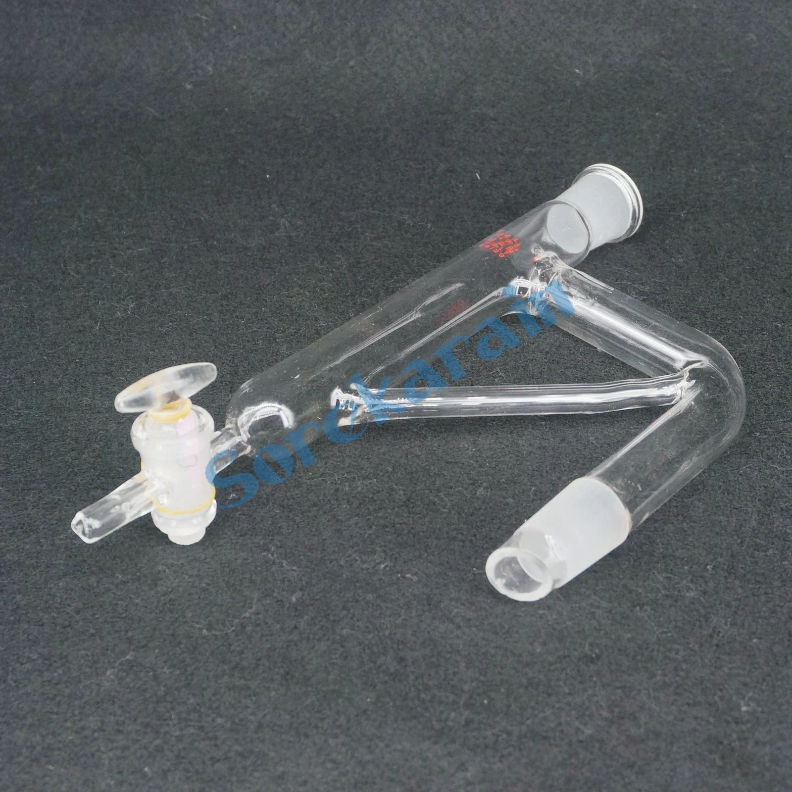 

Borosilicate Glass #19 #24 #29 Joint Adapte Lab Oil Water Refulx Decantor Separator Glass Stopper Distill