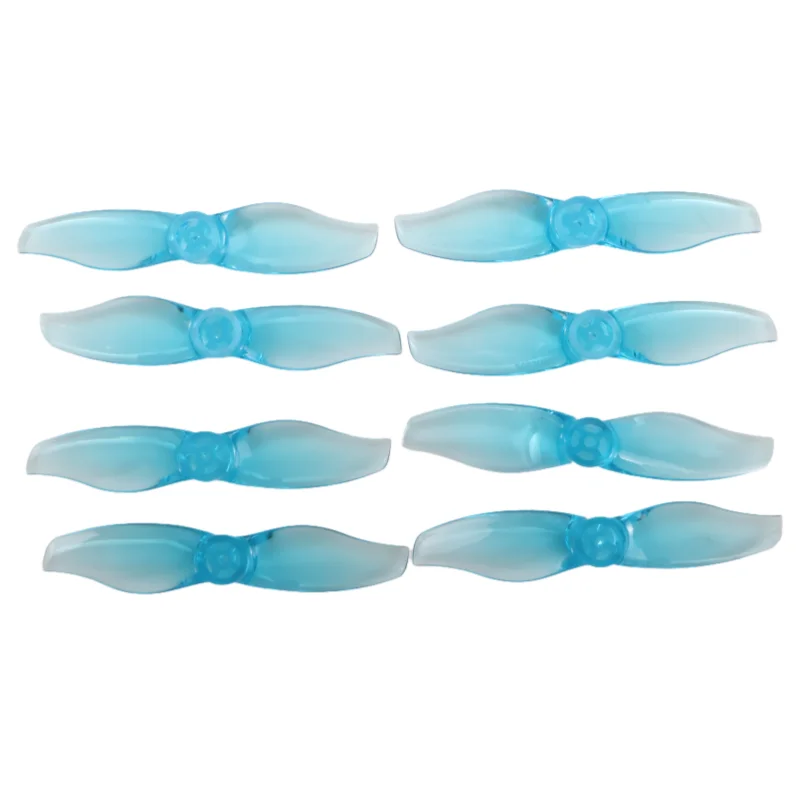 허리케인 2X1.5 2-블레이드 PC 프로펠러 RC FPV 프리스타일 2인치 투스픽 드론 DIY 부품 4쌍 GEMFAN 2015 4쌍 1.5mm 그레이