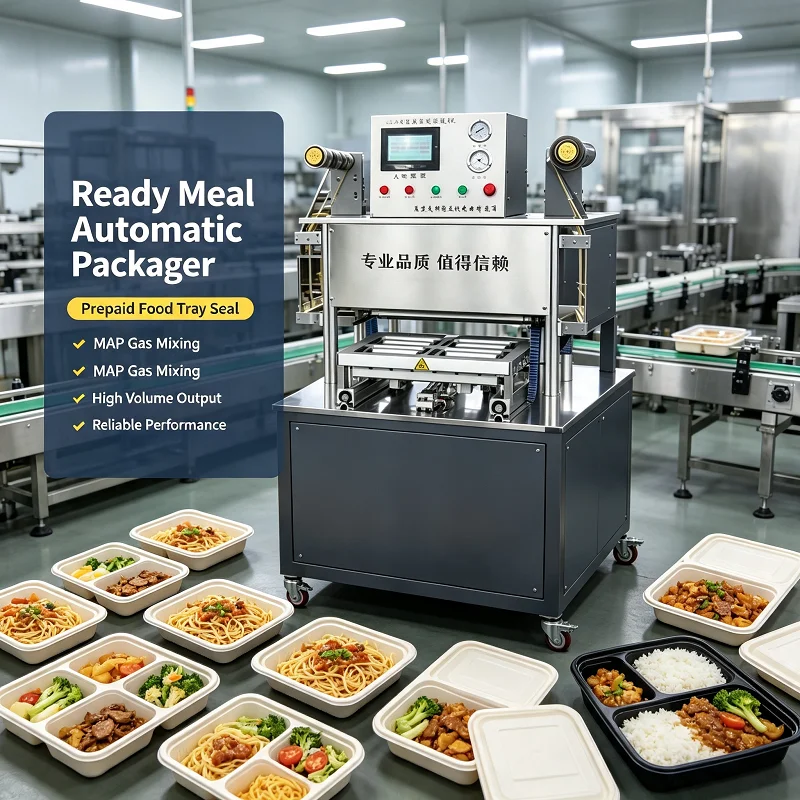 Modified Atmosphere Packaging Machine Preserves Meat Red Color & Juiciness for Retail Shelves