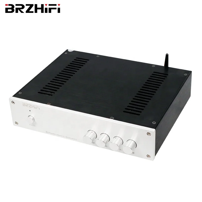 BRZHIFI Audio BA1 LM3886 STK401 21 Amplifier Board Home Theater BT 5.0 LDAC Lossless Class  Amplifier Subwoofer Stereo Amps