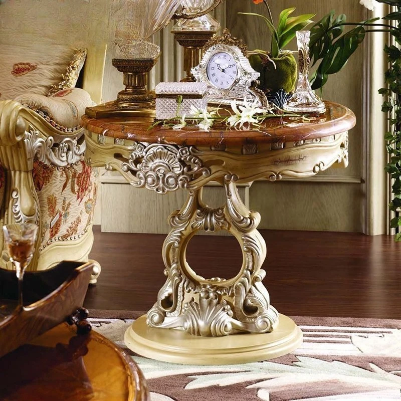 Antique and old edge, marble corner, European carving luxury
