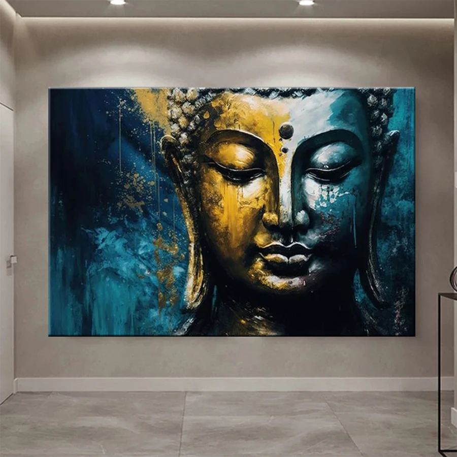 5D DIY Diamond Embroidery Picture Retro Abstract Art Religious Buddha statues Diamond Painting Cross Stitch Mosaic Wall Art