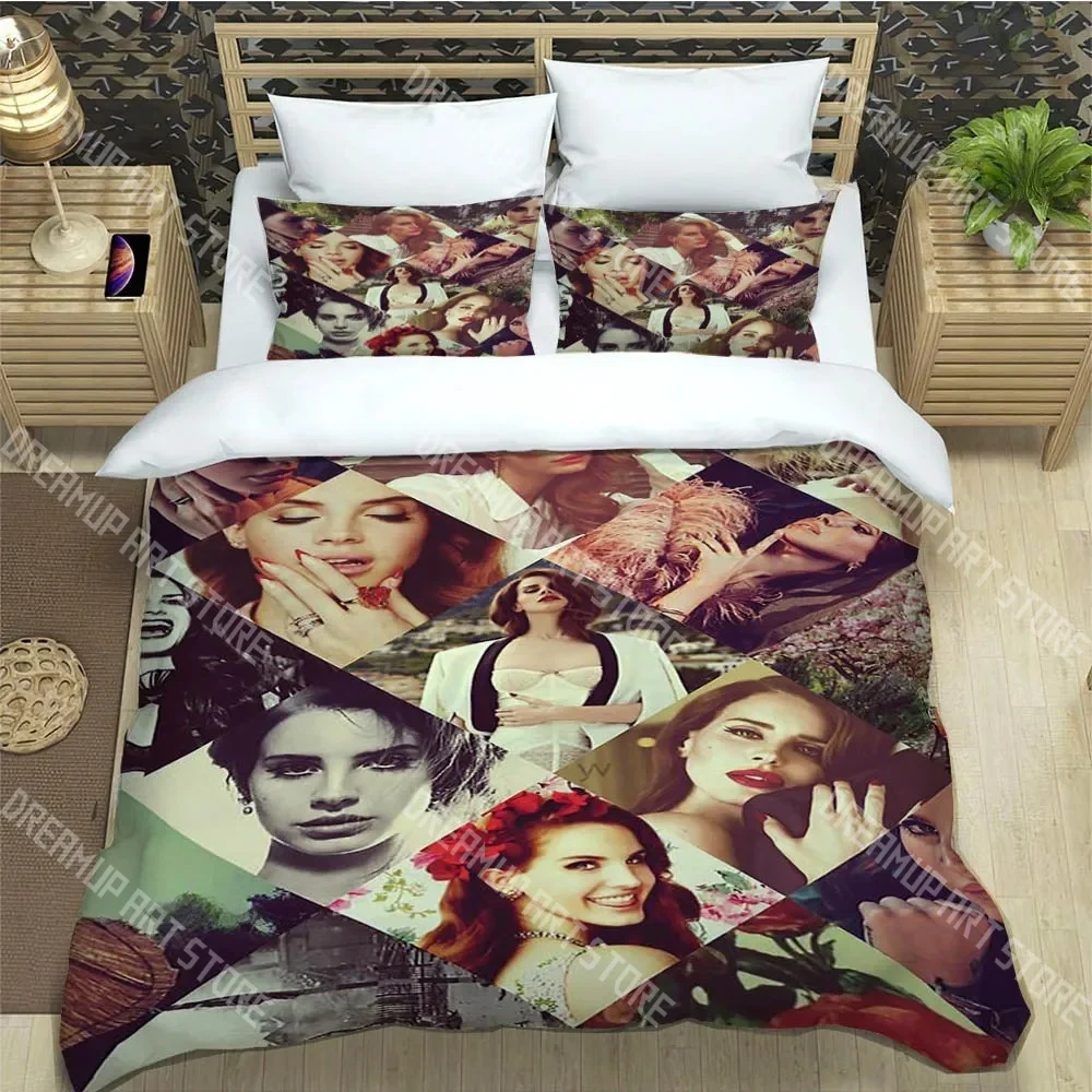Fashion Single Lana Del Rey May Jailer Bedding Set Single Twin Full Queen King Size Bed Set Kids Bedroom Duvetcover Set