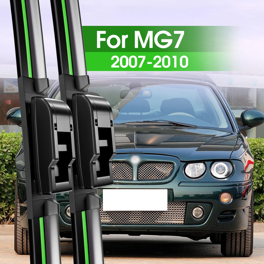 

2pcs Front Windshield Wiper Blades For MG 7 MG7 2007-2010 2008 2009 Windscreen Window Accessories