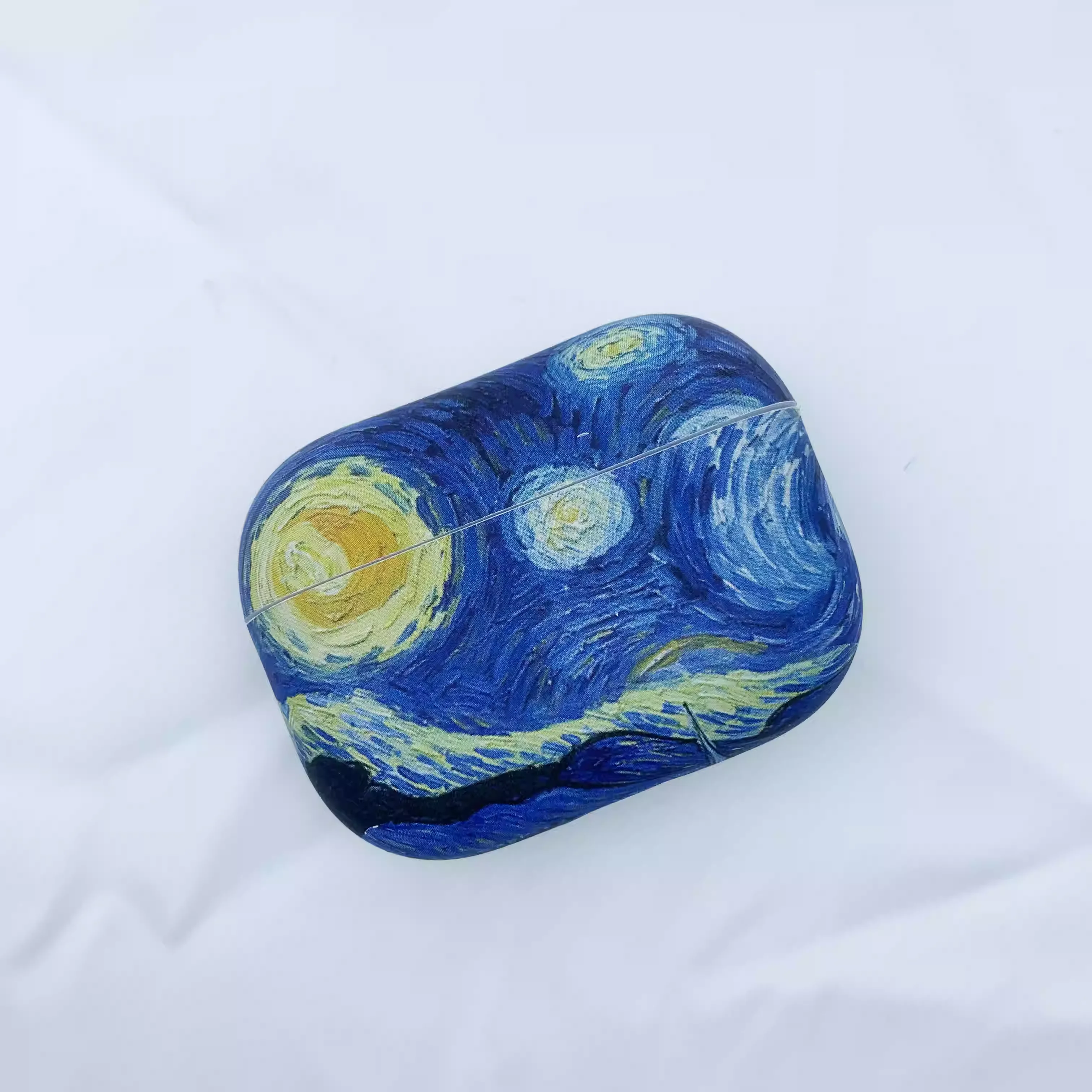 Van gogh pintura a óleo casos para airpods 1 2 3 4 pro2 pro3 fone de ouvido sem fio arte noite estrelada airpods pro 3 caso capa protetora