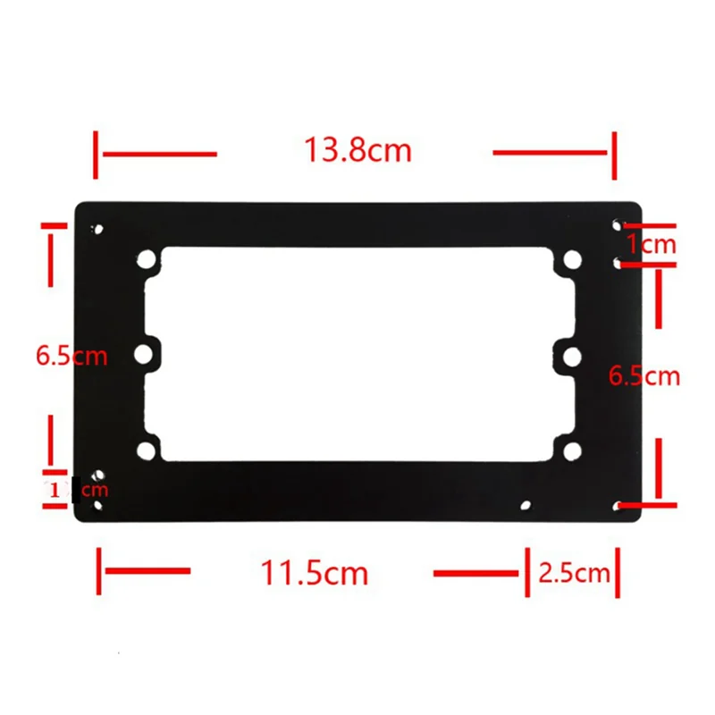 Braket Konverter Daya T35C 4X ATX ke SFX, Konverter Daya SFX ke ATX, Bingkai Konversi Lubang Chassis Tetap